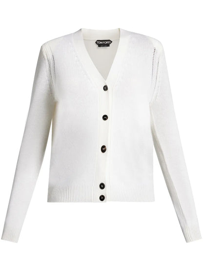 V-Neck Cashmere Cardigan