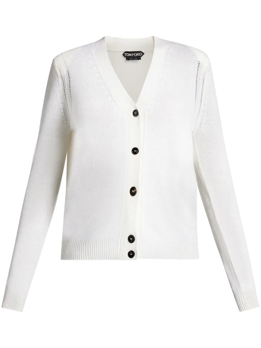 V-Neck Cashmere Cardigan