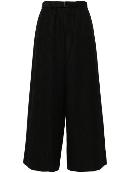 Pinstriped Palazzo Pants