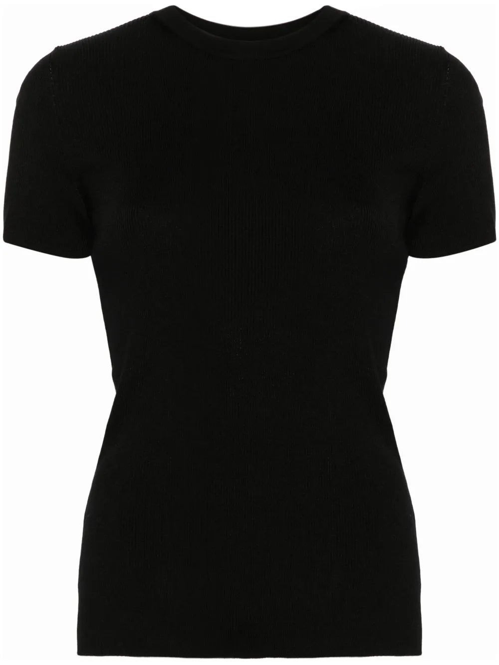Ribbed-Knit T-Shirt