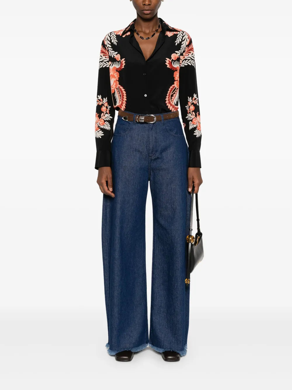 Floral-Print Shirt