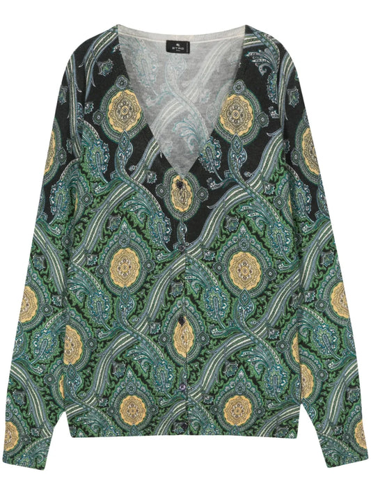 Fine-Knit Cardigan