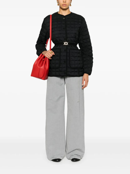 Logo-Patch Puffer Jacket