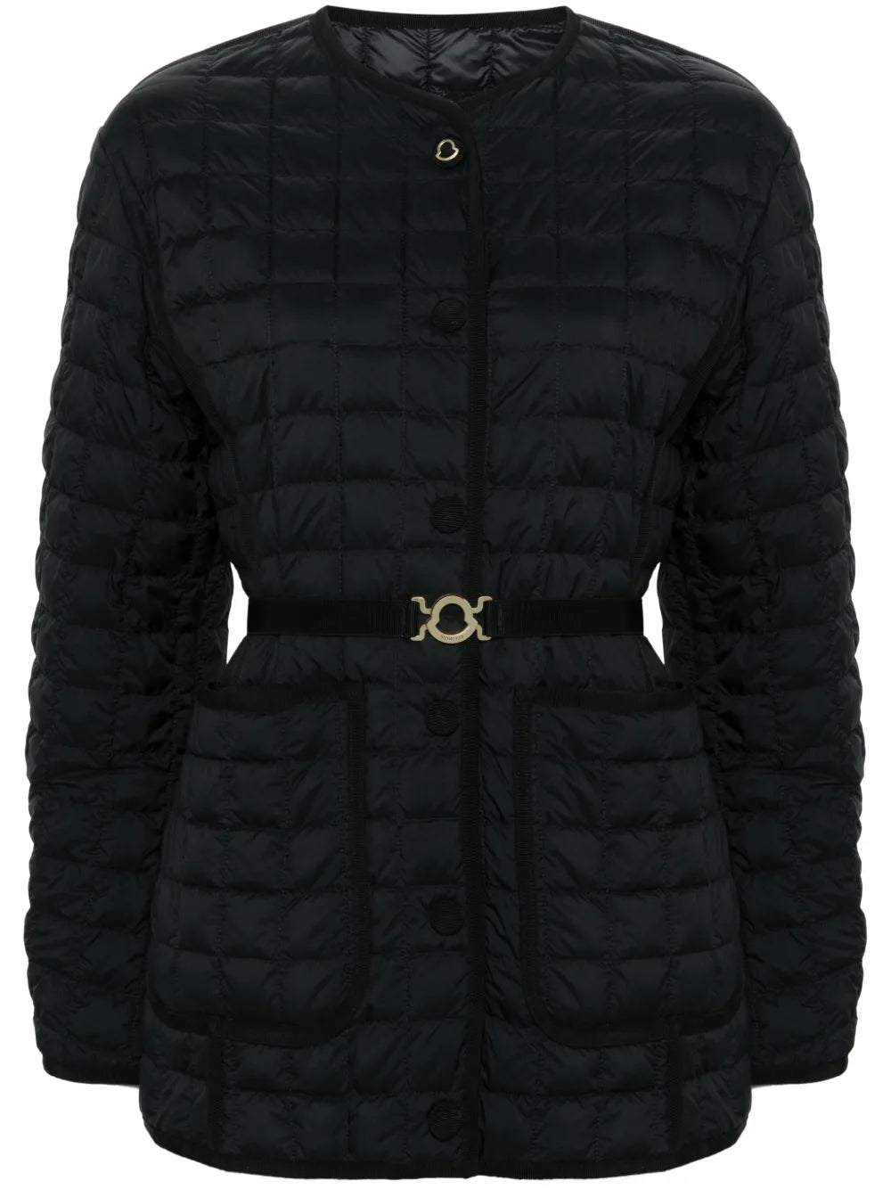 Logo-Patch Puffer Jacket