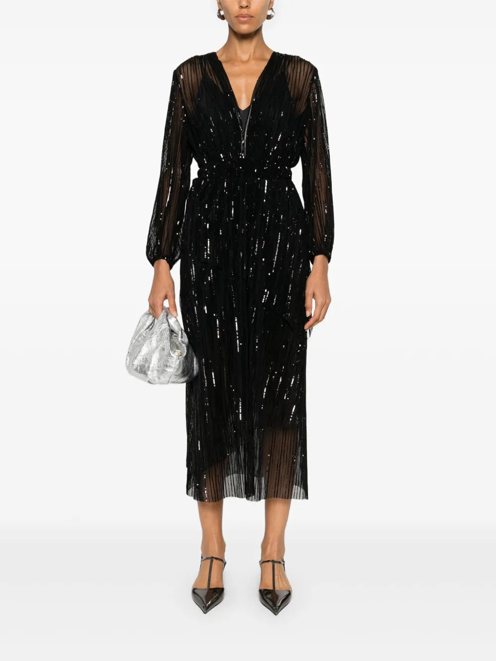 Sequinned Maxi Dress