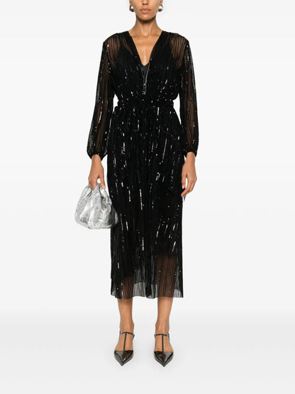 Sequinned Maxi Dress