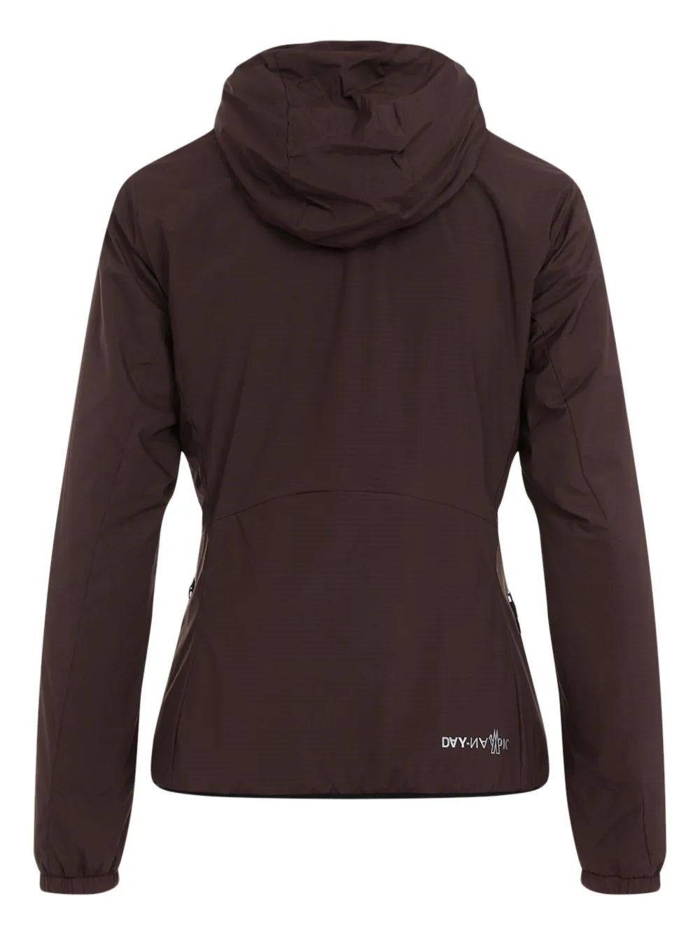 Monogram-Plaque Hooded Jacket