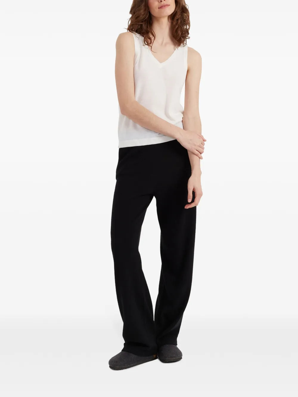 Fine-Knit Merino Vest