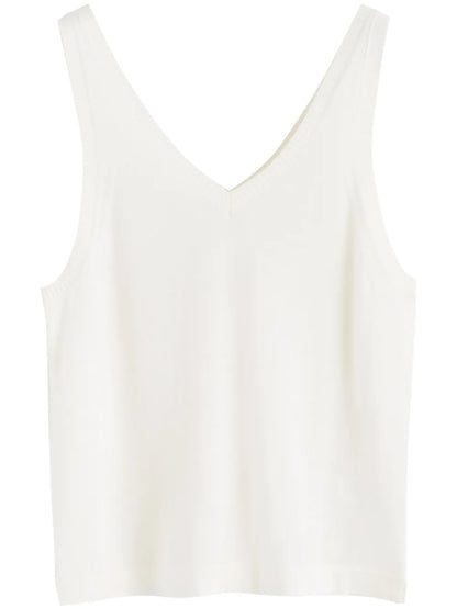 Fine-Knit Merino Vest