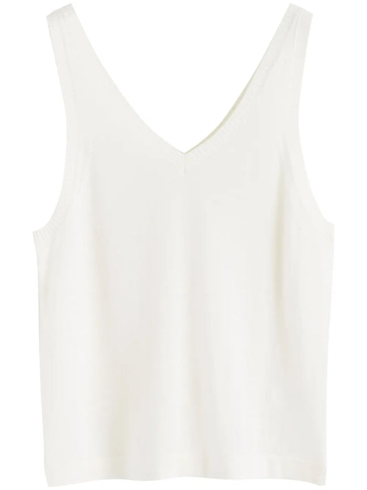 Fine-Knit Merino Vest