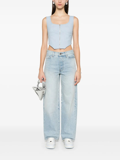 Wide-Leg Jeans