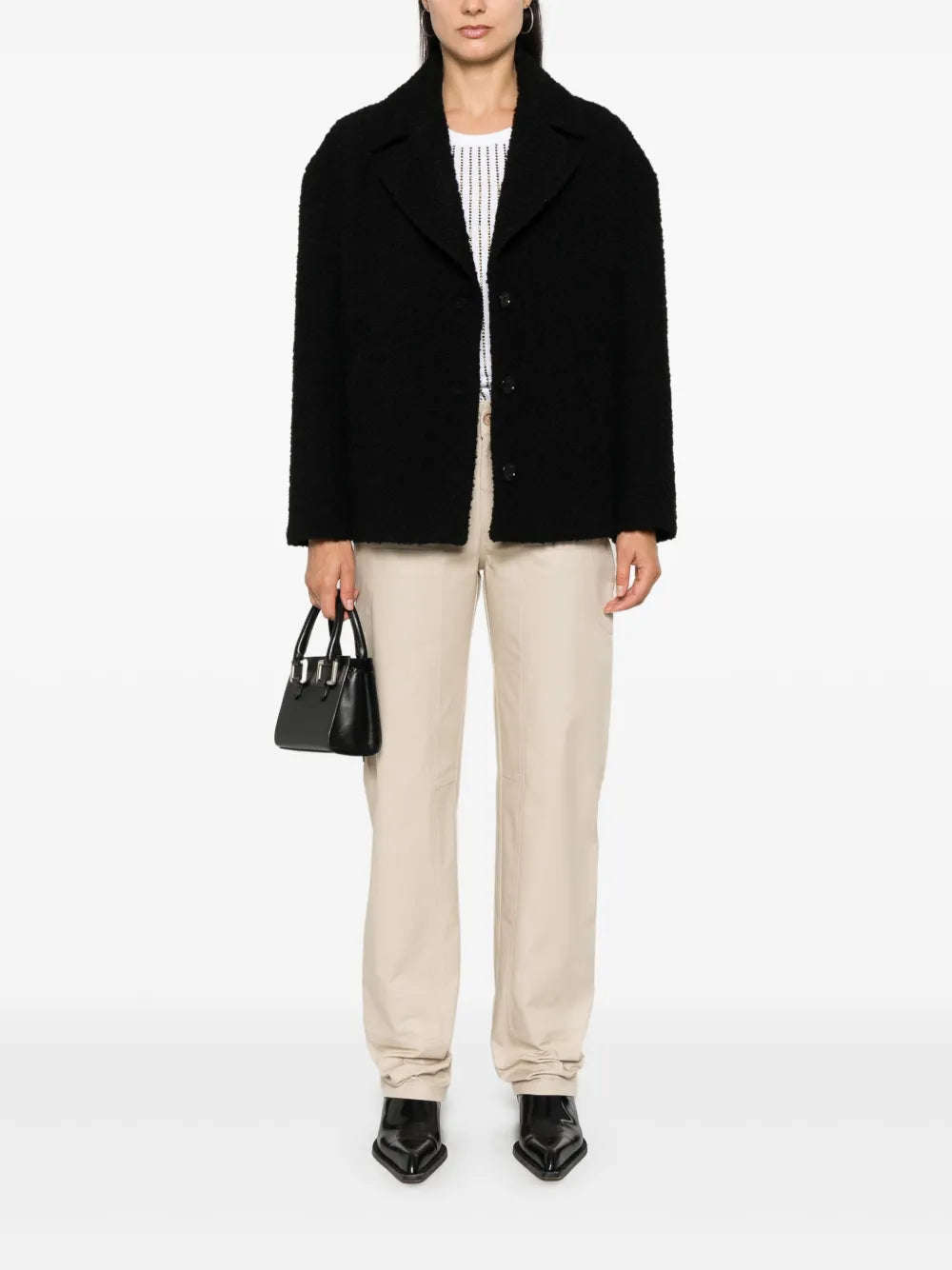Notched-Lapels Jacket