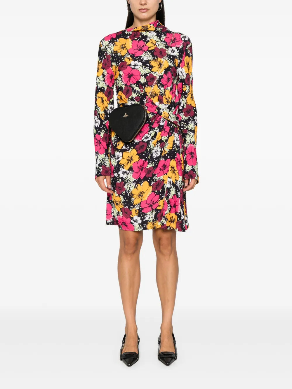 Floral-Print Dress