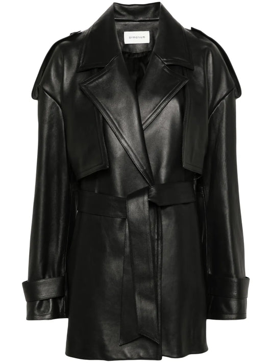 Leather Coat