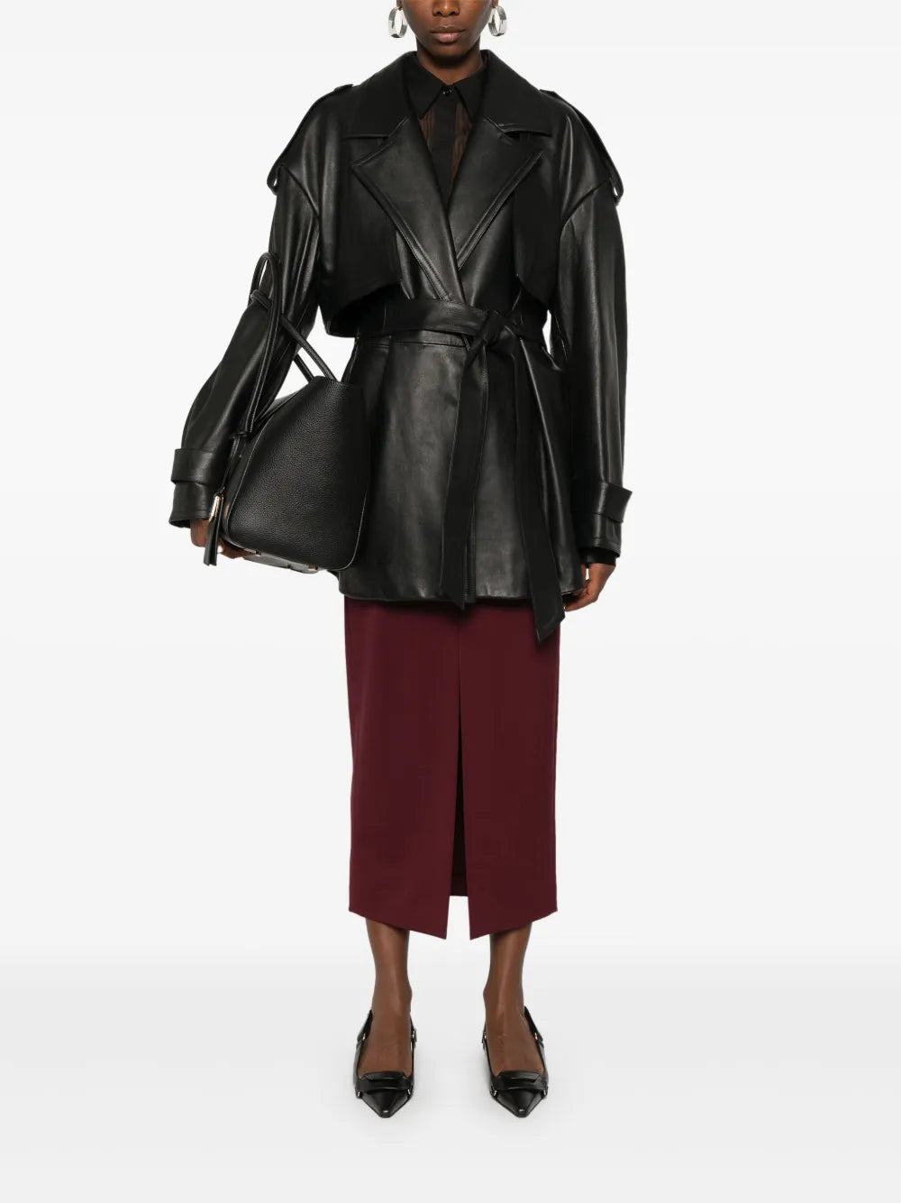 Leather Coat