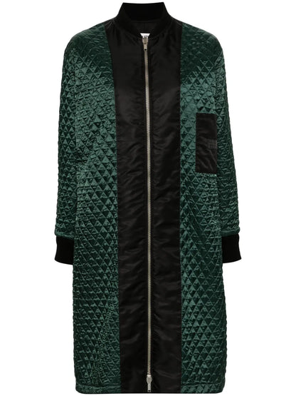 Single Stitch-Logo Coat