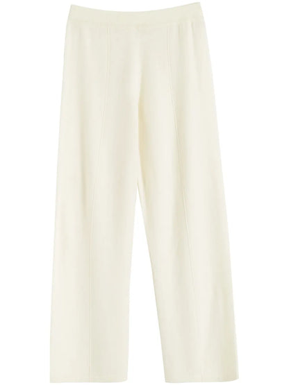 Wide-Leg Track Pants