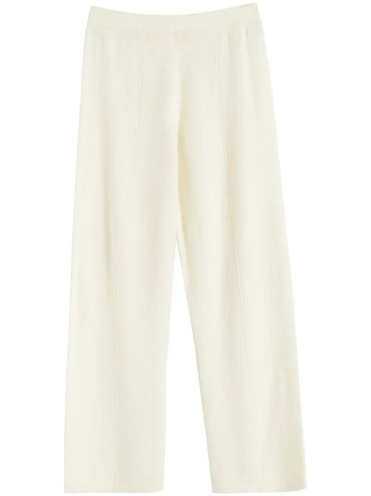 Wide-Leg Track Pants