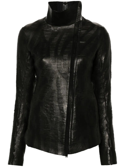Metallic-Detail Jacket