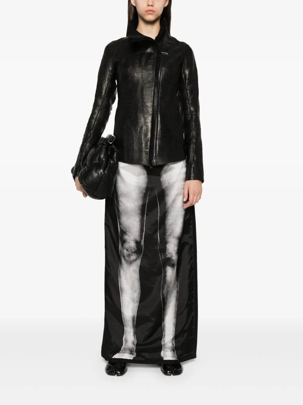 Metallic-Detail Jacket