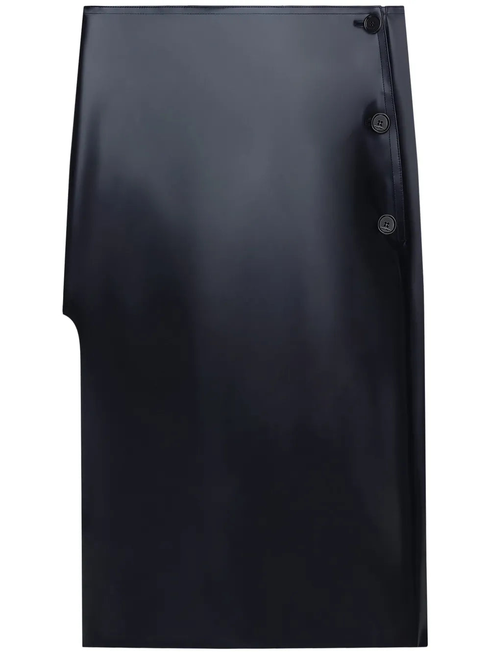 Oblique Translucent Skirt