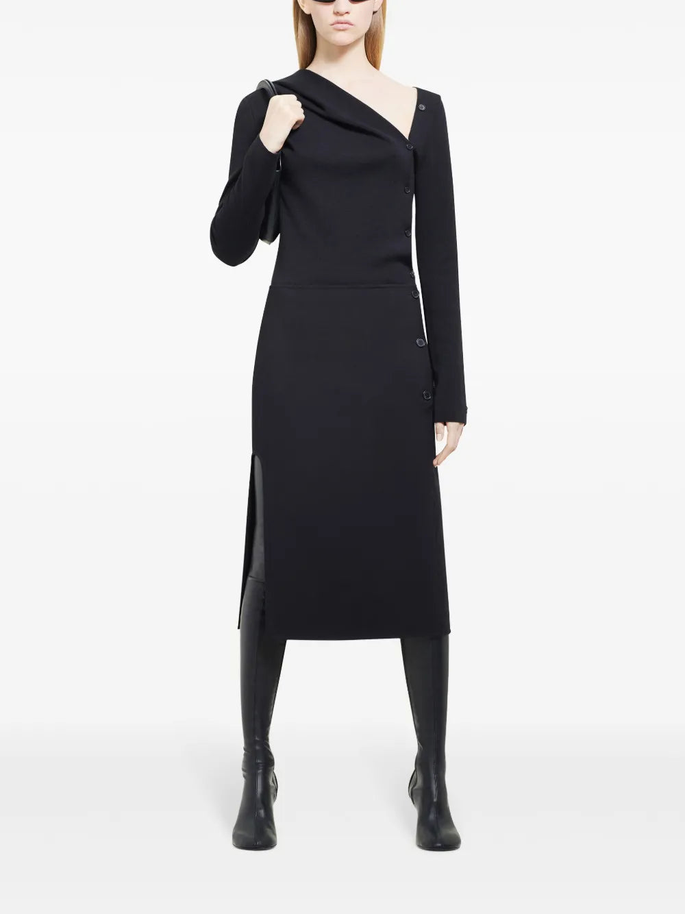 Knot Oblique Cardigan