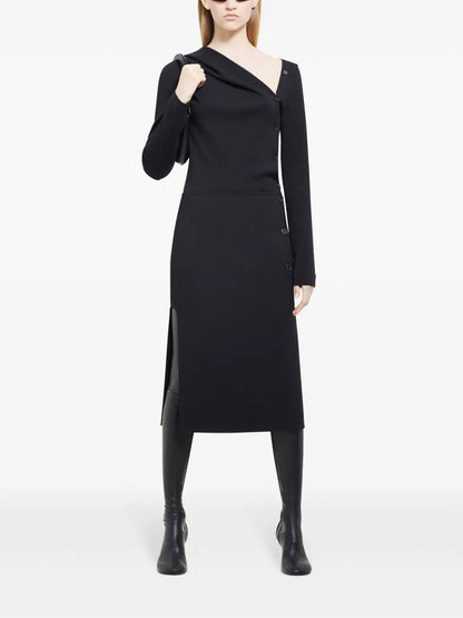 Knot Oblique Cardigan