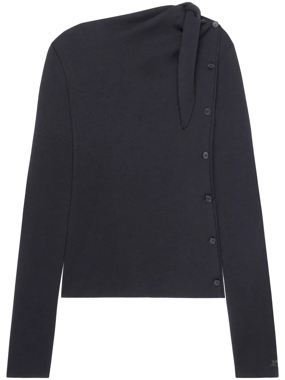 Knot Oblique Cardigan