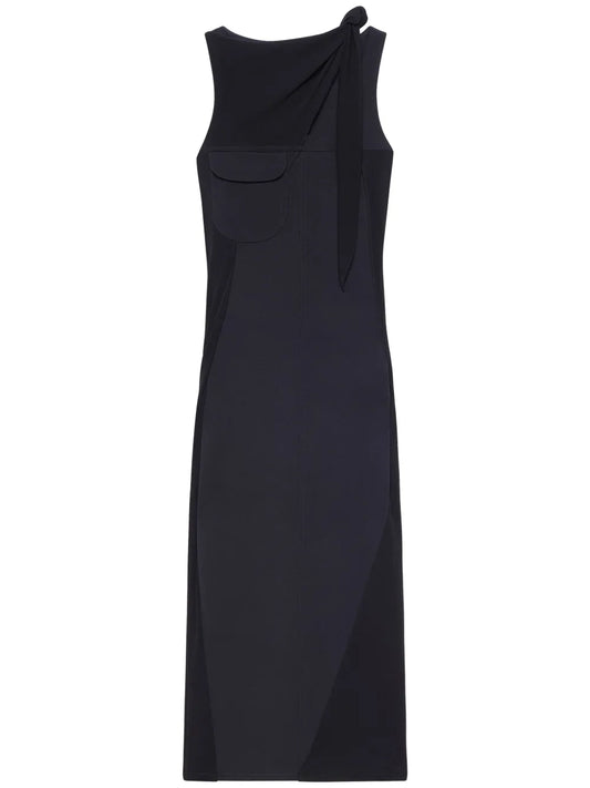 Drapé Midi Dress