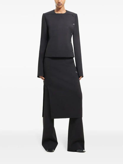Buttoned Tailored Jacket