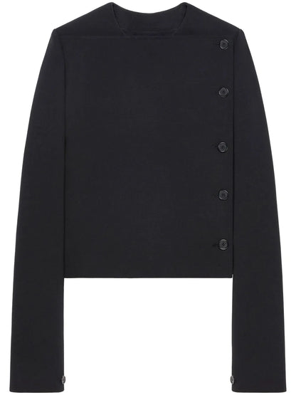 Buttoned Tailored Jacket