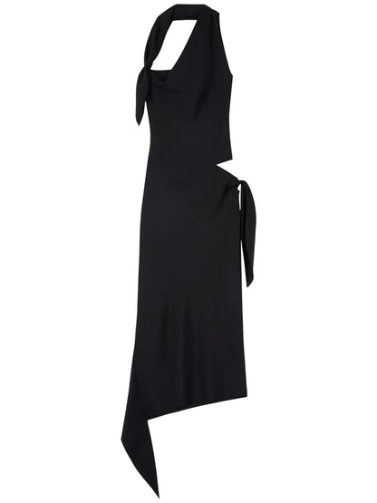 Knot Slash Dress
