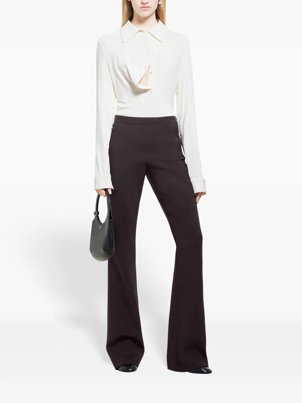 Oblique Tailored Trousers