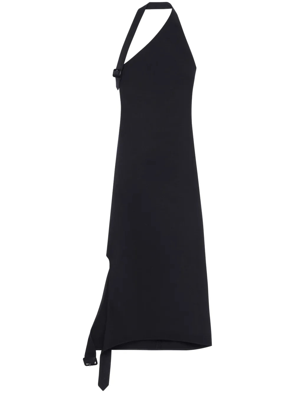 Asymmetric Buckle Dress
