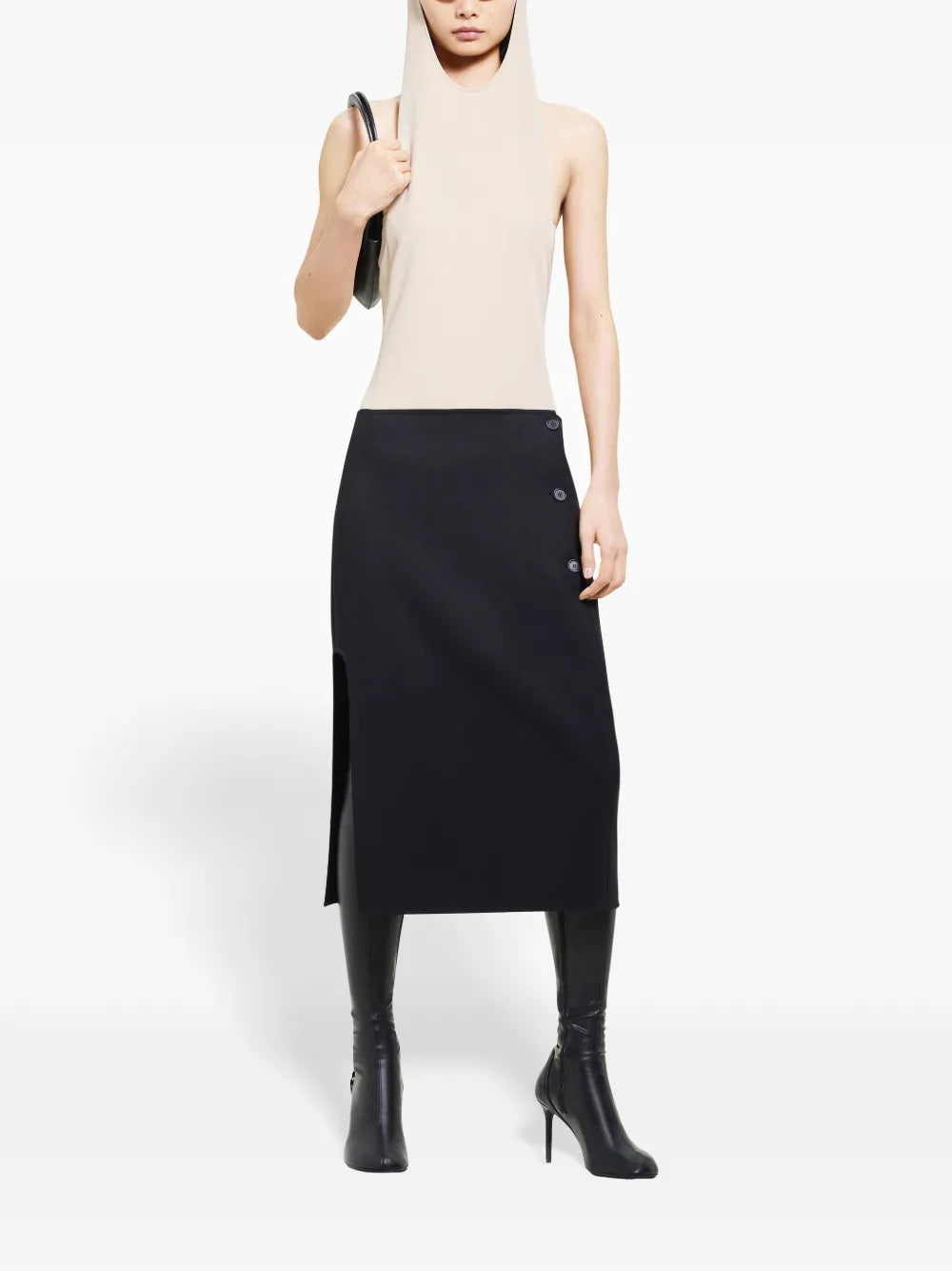 Illusion Hooded Bodysuit