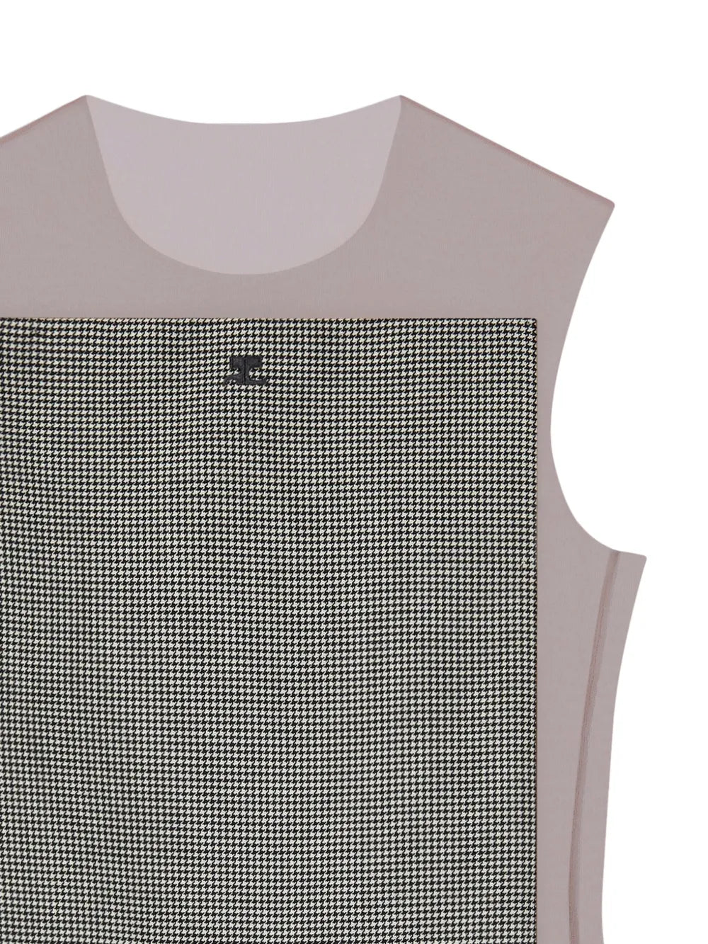 Illusion Houndstooth Bodysuit