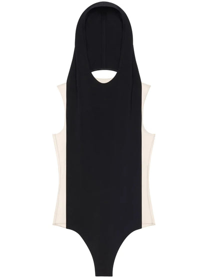 Illusion Hooded Bodysuit