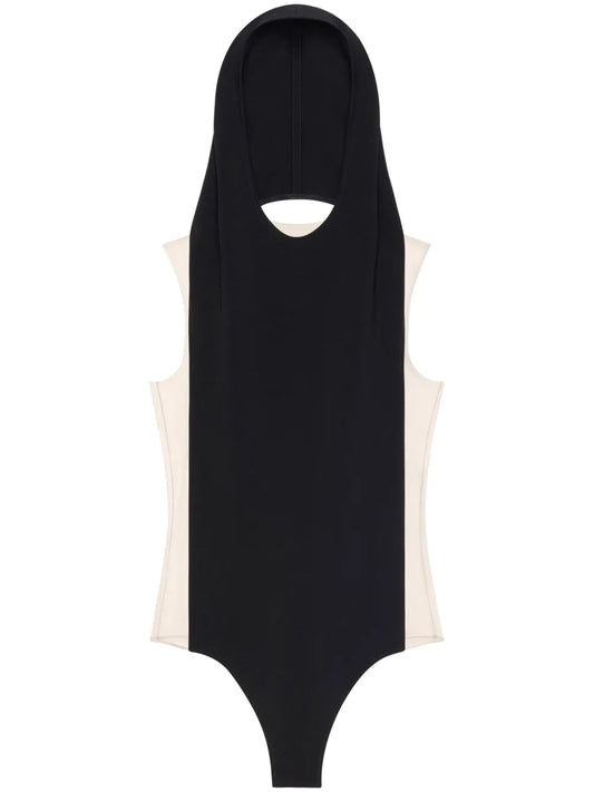 Illusion Hooded Bodysuit