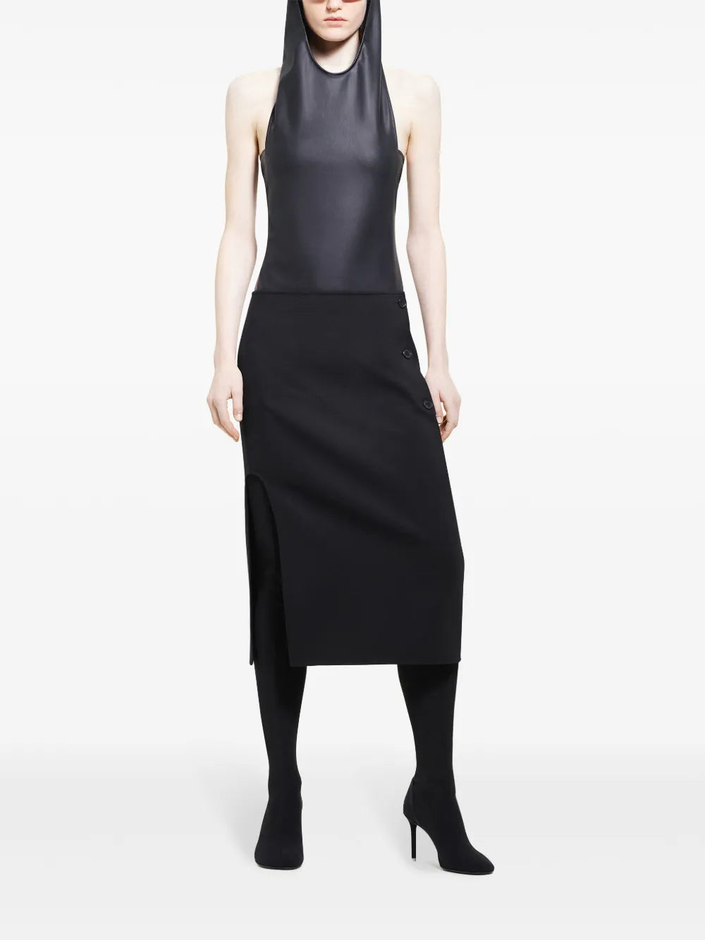 Hooded Jersey Bodysuit