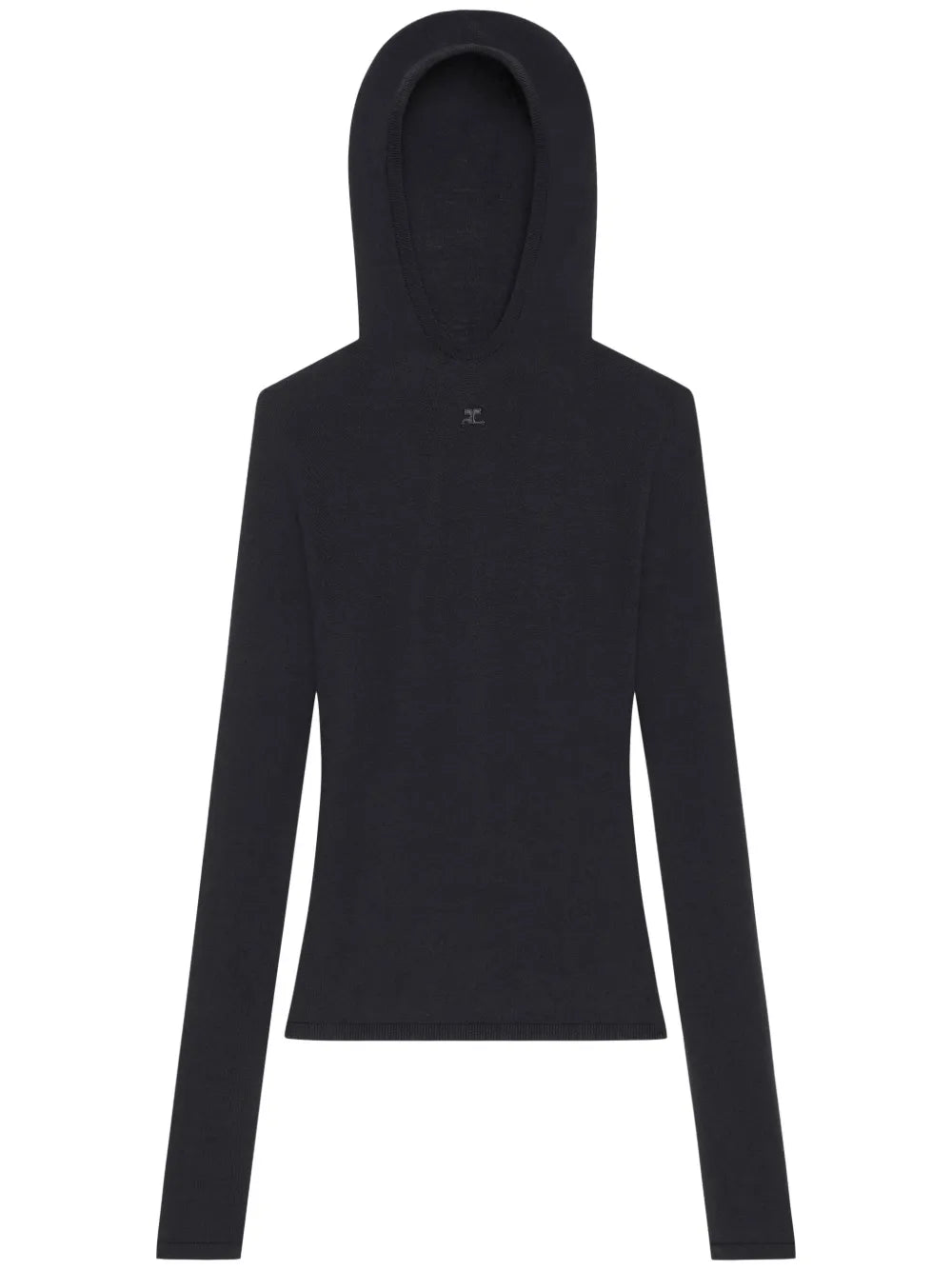 Hooded Knitted Top