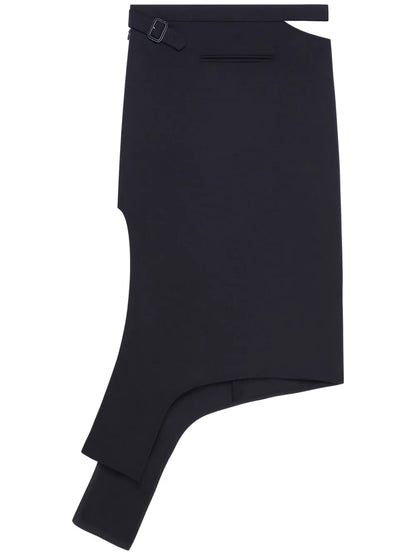 Slash Midi Skirt
