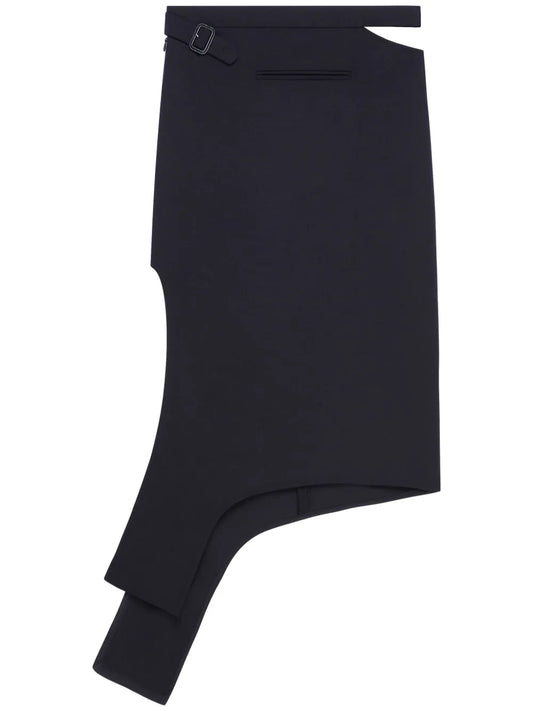 Slash Midi Skirt