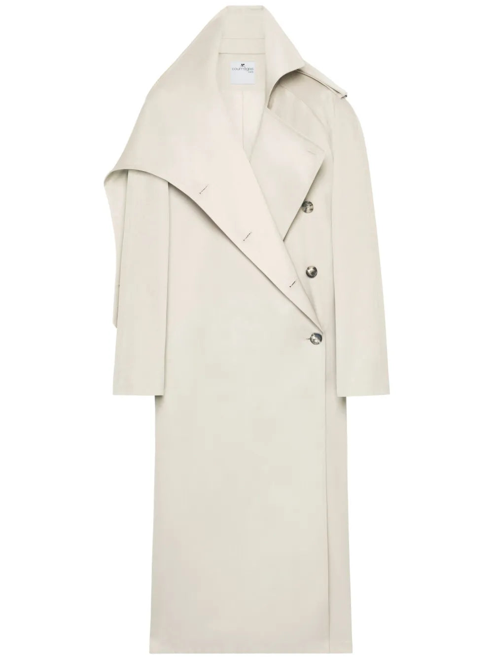 Oblique Trench Coat