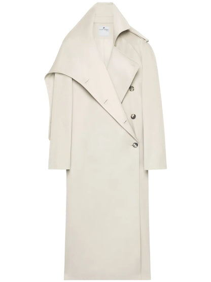 Oblique Trench Coat