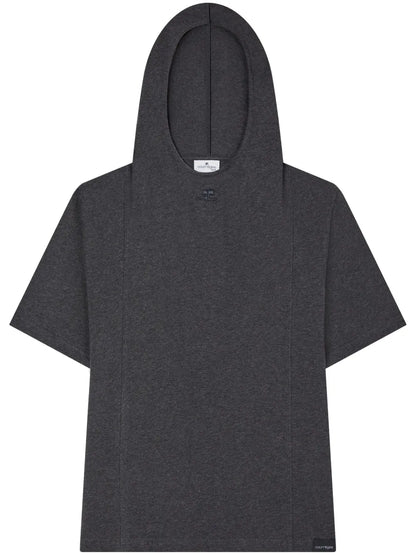 Cotton Hooded T-Shirt