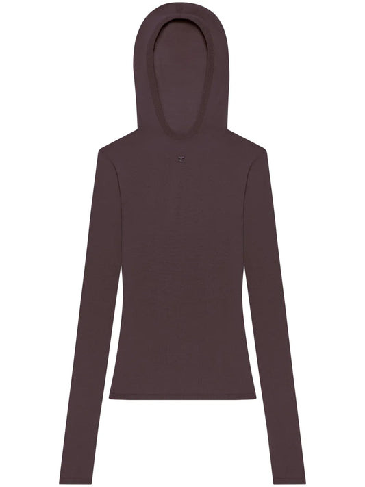 Hooded Knitted Top