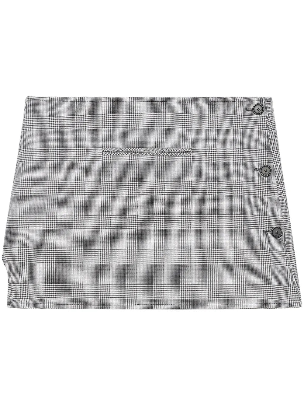 Oblique Prince Of Wales Mini Skirt