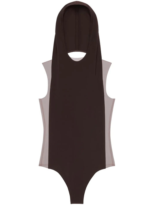 Illusion Hooded Bodysuit