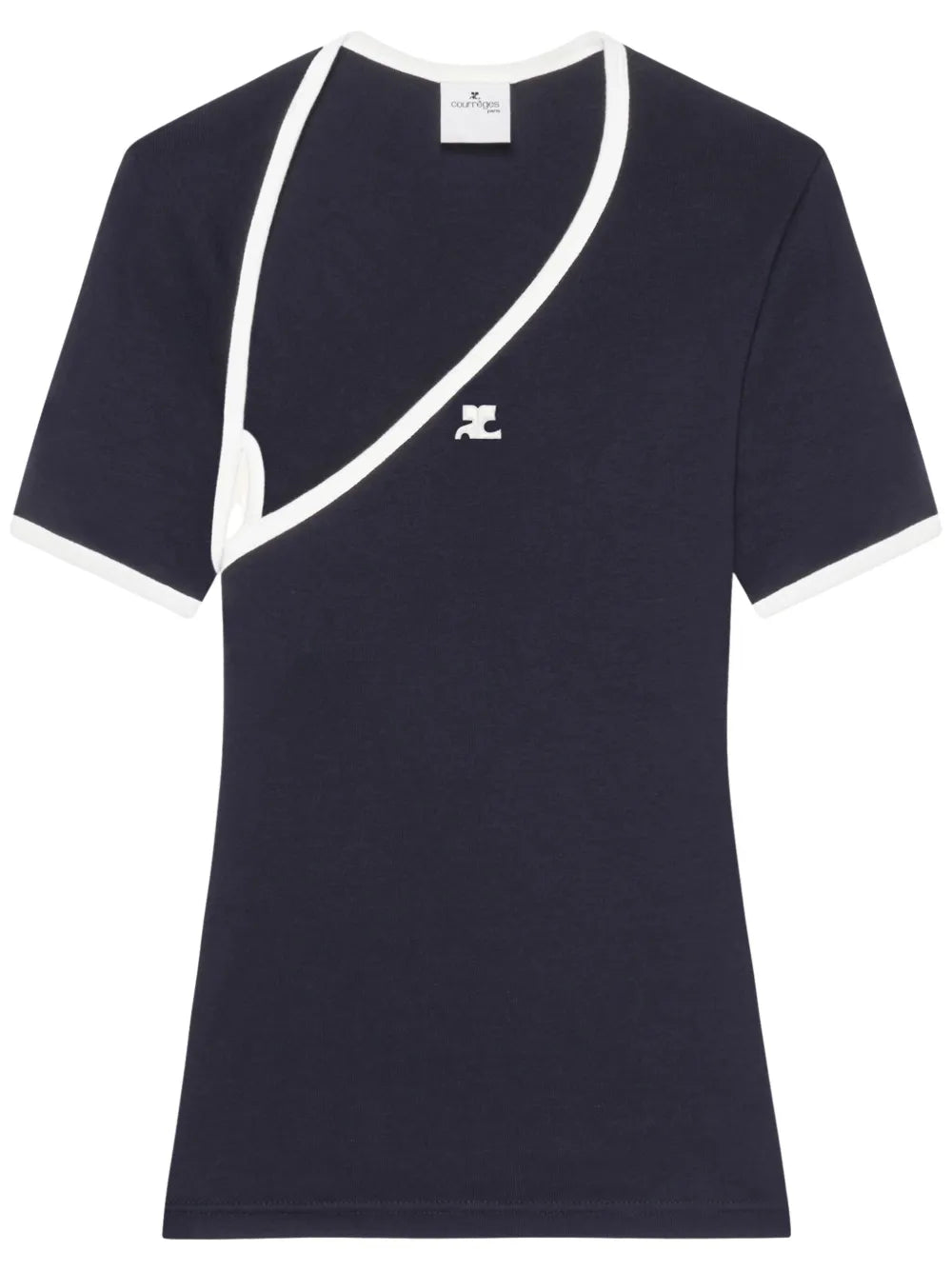 Slash Contrast T-Shirt
