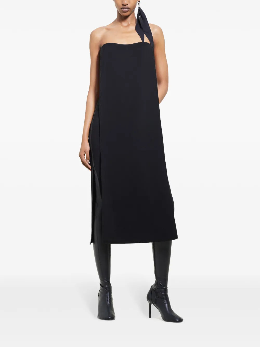 Cut-Out Midi Dress